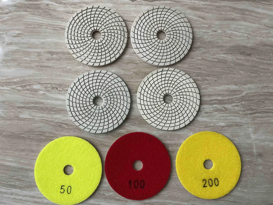 Flexible Diamond Grinding Wheel for Polishing Pad on Granite Marble Stone