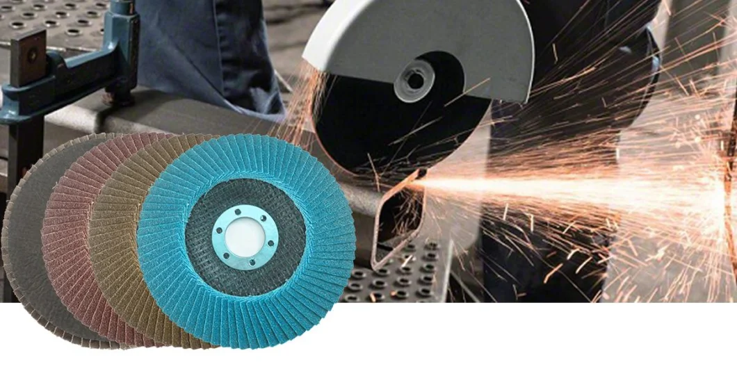 Abrasive Tools Diamond Saw Blade Grinding and Polishing Flap Wheel for Stainless Steel