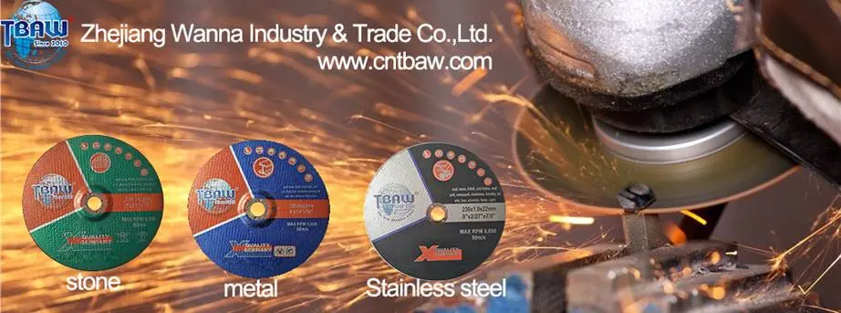 China Depressed Center Abrasive Metal Cutting Wheel T42 7" 180X3X22.2 mm Abrasive Grinding and Cutting Wheel Steel Disc