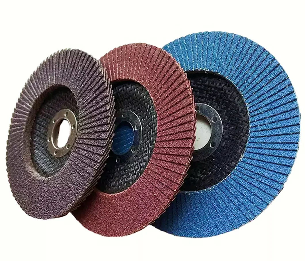 Ceramic Flap Disc, Zirconia Flap Disc, Aluminum Oxide Flap Disc, Alo &Zir Polishing Flap 115mm, 125mm