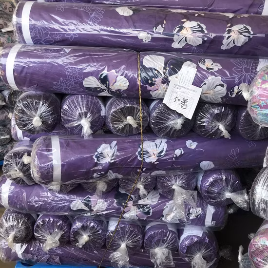 Venta al por mayor de sábanas, patrón de último pedido, exportación de textiles, tela de microfibra de poliéster