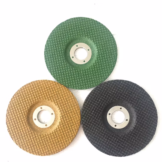 Rueda de disco de molienda T27A flexible de mezcla negra personalizable como herramienta abrasiva para amoladora angular Pulido Lijado Aleación de metal Madera