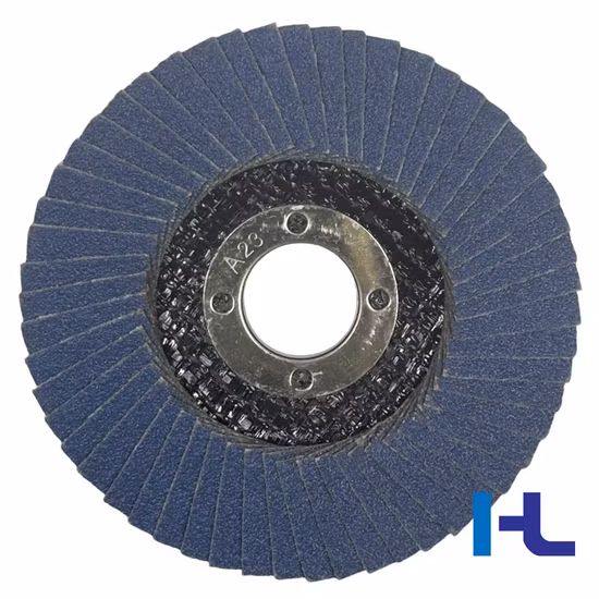 Mini disco de lámina de aluminio de zirconia de 1" con más flexibilidad para pulir en lugares de difícil acceso